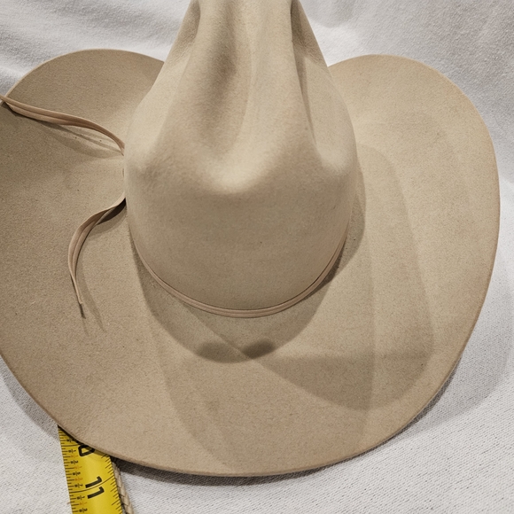 Stetson Retired Ranch Tan Western Cowboy Hat Size 7 1/4 XXXXX SF0575D440 - Picture 10 of 11